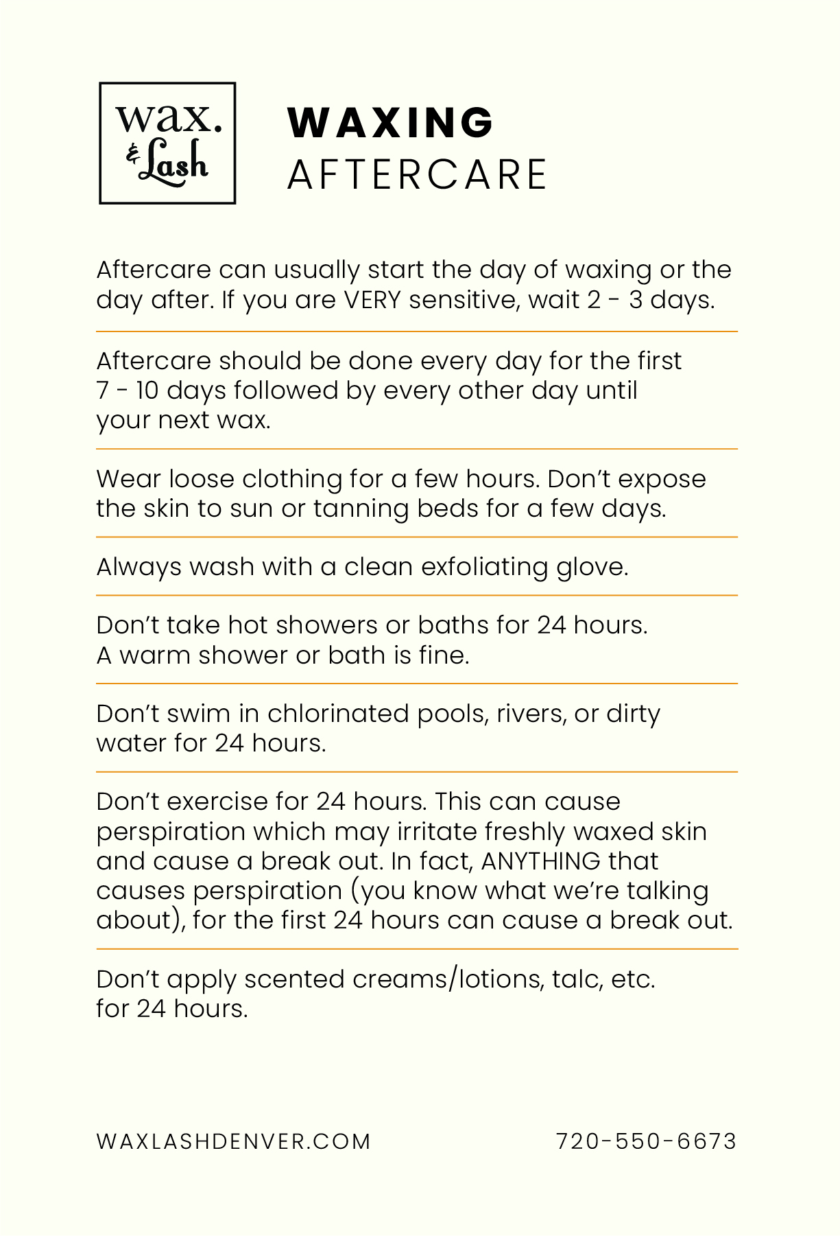 Bikini Wax Aftercare - The Dos and Don'ts for Perfect Skin